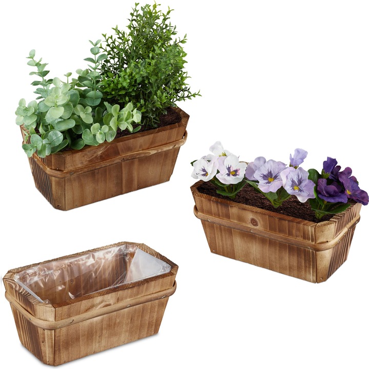 Produktbild Relaxdays Blumenkasten (19.50 cm)