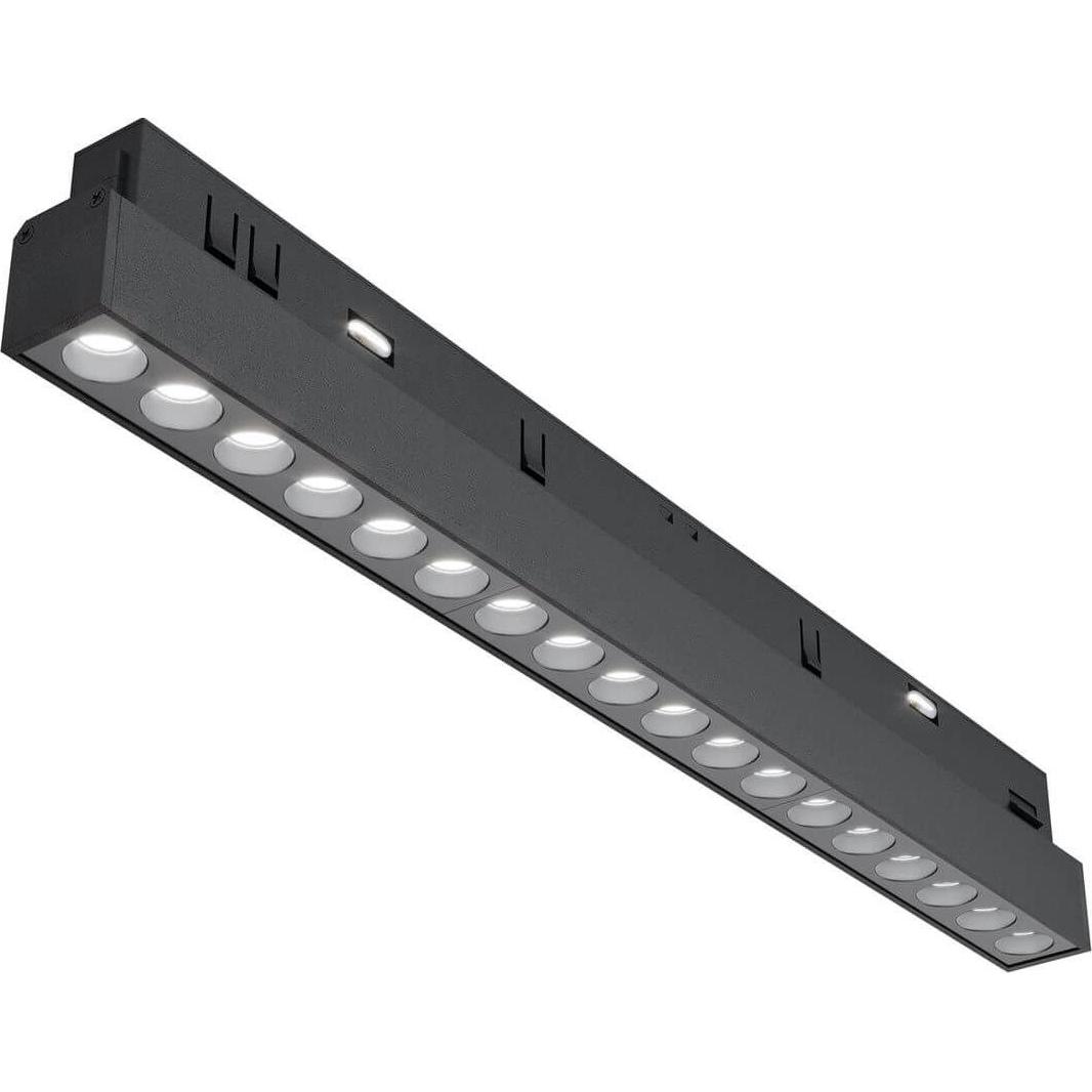 Maytoni, Zubehör Beleuchtung, Points Magnet-Schinensystem EXILITY 48V LED Stromschienenleuchte 18W 3000K Schwarz 90Ra Wa...