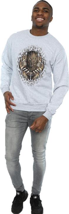 Image du produit Mens Black Panther Gold Killmonger Cotton Sweatshirt (M)