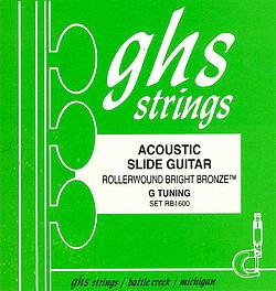 GHS RB 1600 Ac. Slide String Bright Br.