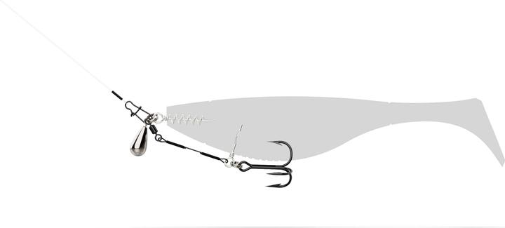 Actual product image Jaeger Pike Shallow Rig Set