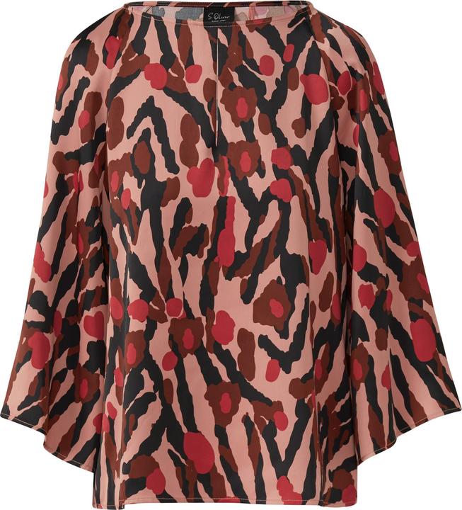 Immagine prodotto s.Oliver Bluse Satin-Bluse mit All-over-Print (38)
