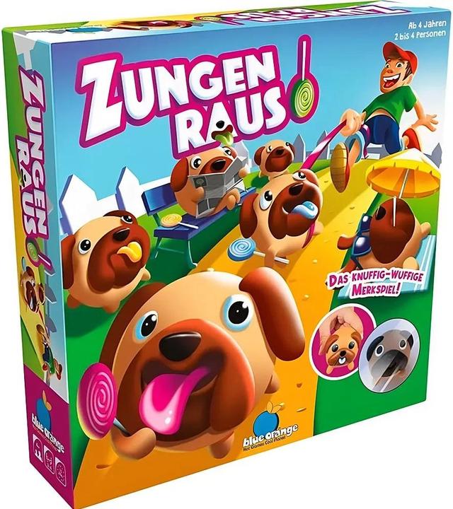 Produktbild Blue Orange Zungen Raus. (Deutsch, 2 - 4 Spieler)