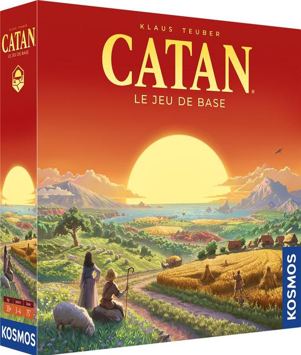 Produktbild Asmodée Catan : Le Jeu de Base (Refresh) (Französisch, 3 - 4 Spieler)