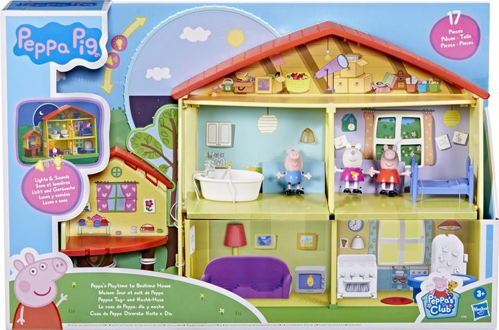 Actual product image Hasbro Peppa's Playtime to Bedtime House