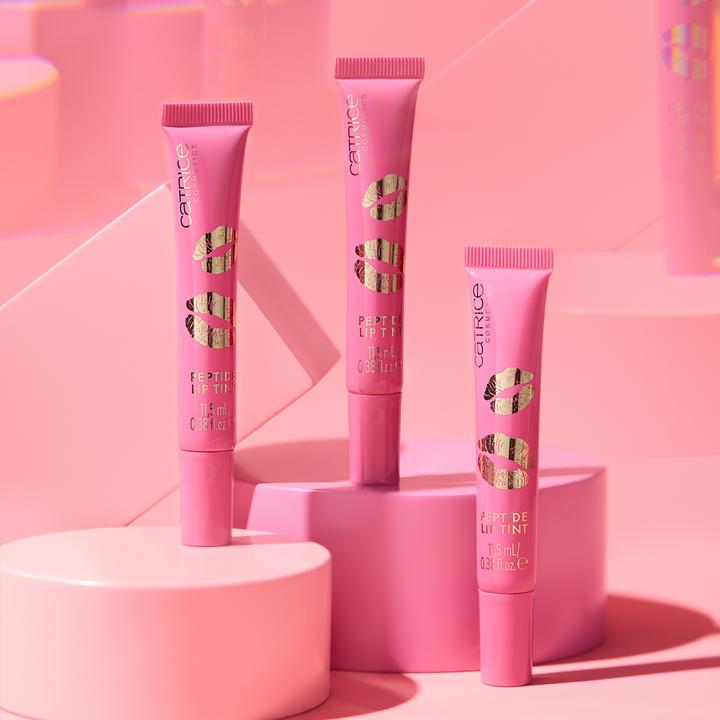 Actual product image Catrice KISS & GLOW Peptide Lip Tint (C01)