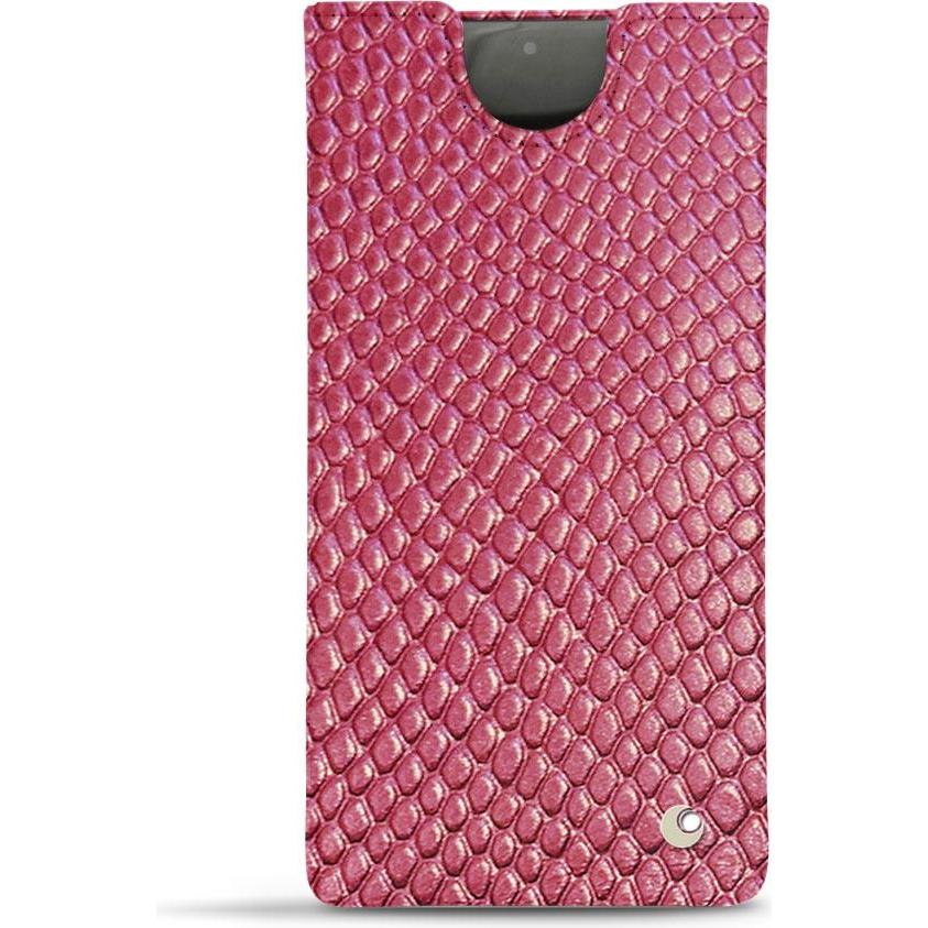 Noreve Lederschutzhülle (Samsung Galaxy Note 10+), Smartphone Hülle, Rosa