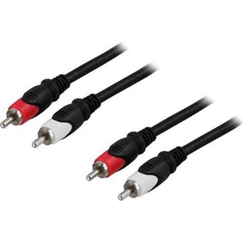 Deltaco MM-108 - audiokabel - 50 cm (0.50 m), Audio Kabel