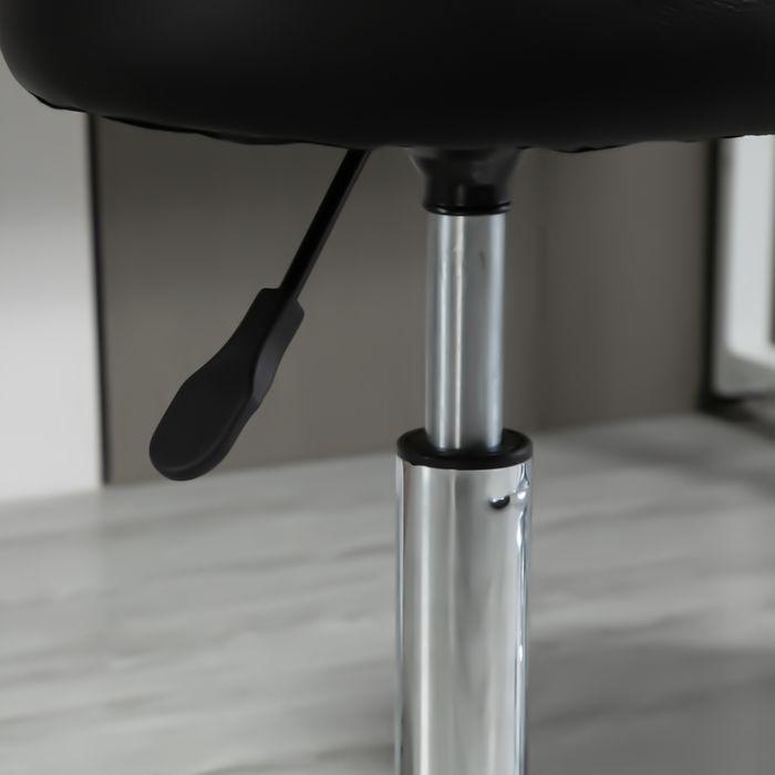 Immagine prodotto Swisshandel24 Set di 2 sgabelli con rotelle, regolabili in altezza e girevoli 35,5 x 48-63 cm