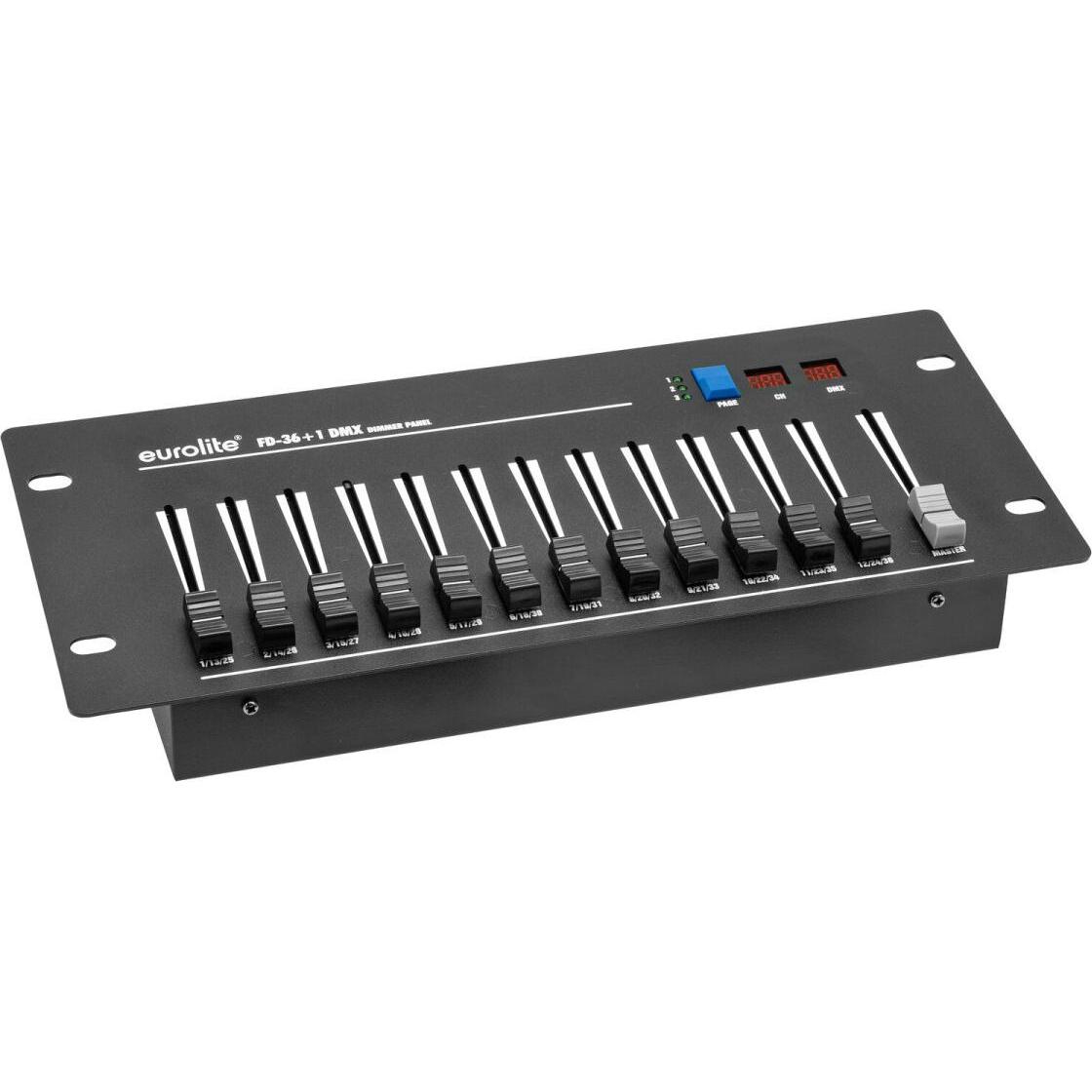 Eurolite FD-36+1 DMX Dimmer Panel, Controllo illuminazione