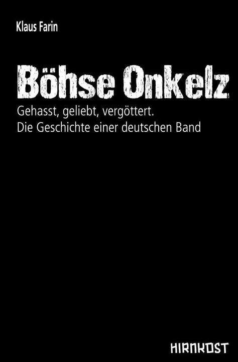 Produktbild Böhse Onkelz (Deutsch, Klaus Farin, 2017)