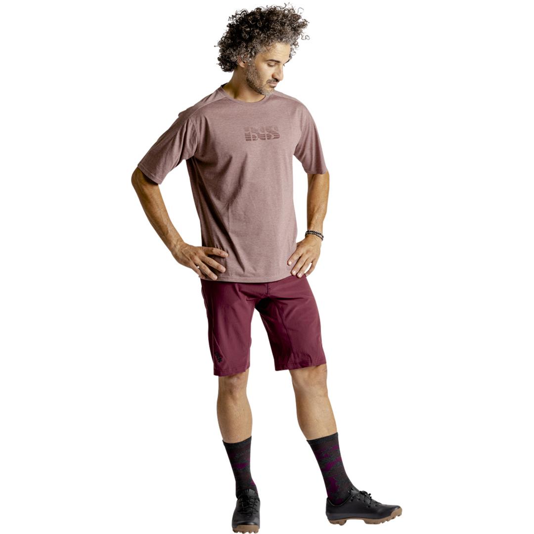 Thumbnail - iXS, Herren, Velohosen, Flow XTG Shorts (S), Rot, S