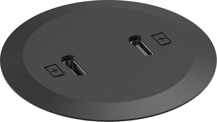 Actual product image Kondator Powerdot Mini - 2 USB-C PD Laddare 30W, Svart (1.25 m)