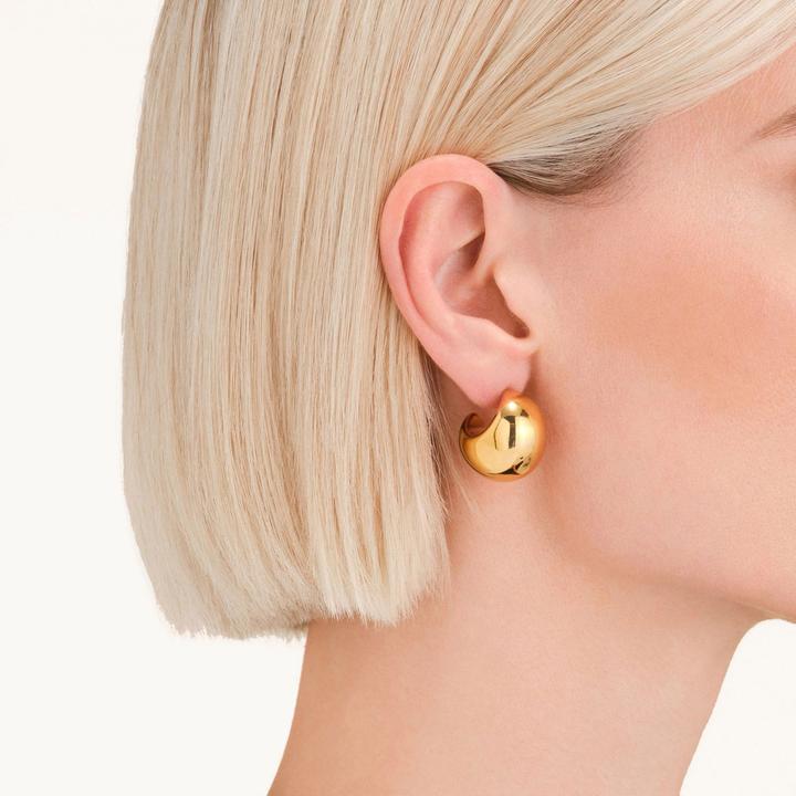 Produktbild Rosefield Ohrschmuck (14K Yellow gold plated stainless steel 316L, Edelstahl)