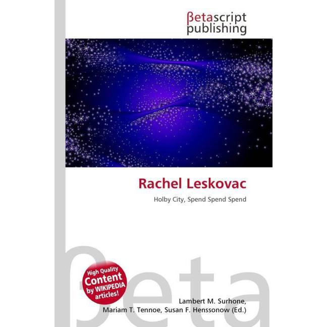 Rachel Leskovac, Fachbücher