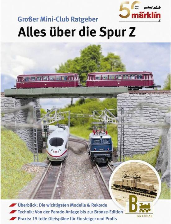 Märklin 50 Jhr.Mini-Club (Allemand)