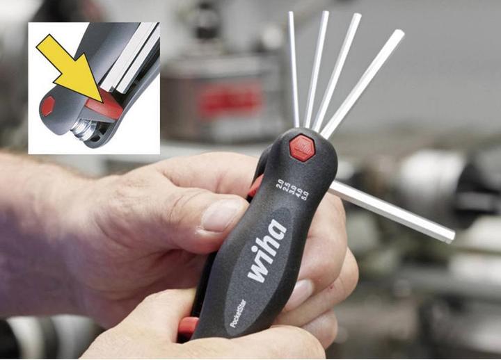 Actual product image Wiha Internal hexagon angle screw