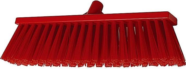 Actual product image Fincke Broom, width 530 mm, extra hard, pack of 4, red. (1 pcs.)