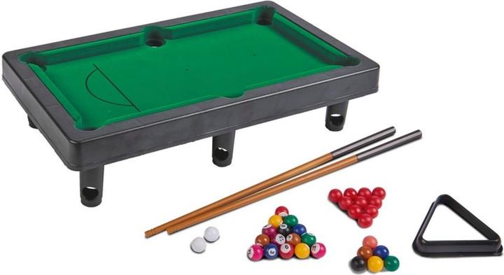Actual product image Noris 606167704 Pool billiards & snooker incl. 2 cues, 16 billiard and 17 snooker balls and triangle