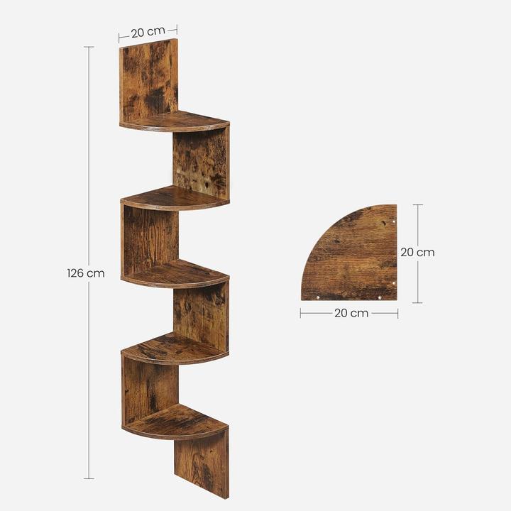 Actual product image Vasagle Corner (20 x 20 x 126 cm)