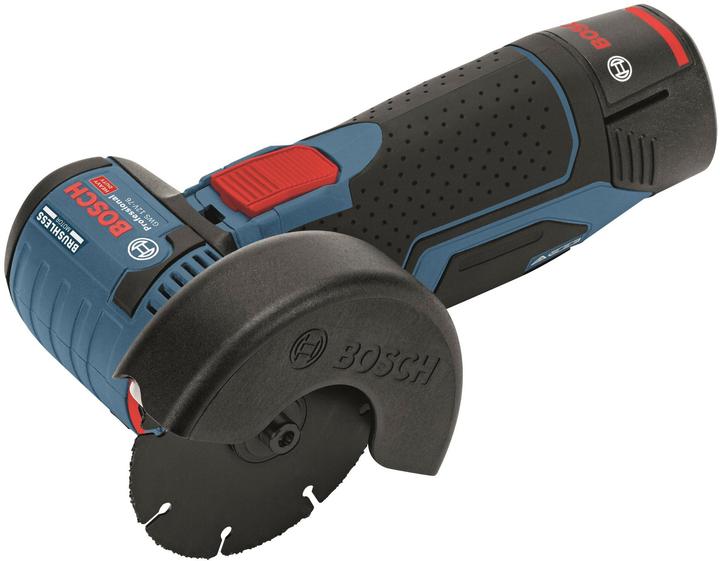 Produktbild Bosch Professional Combo Kit Set mit 2 12V-Werkzeugen: GSR 12V-15/GWS 12V-76, 2x Akku GBA 12V 2.0Ah