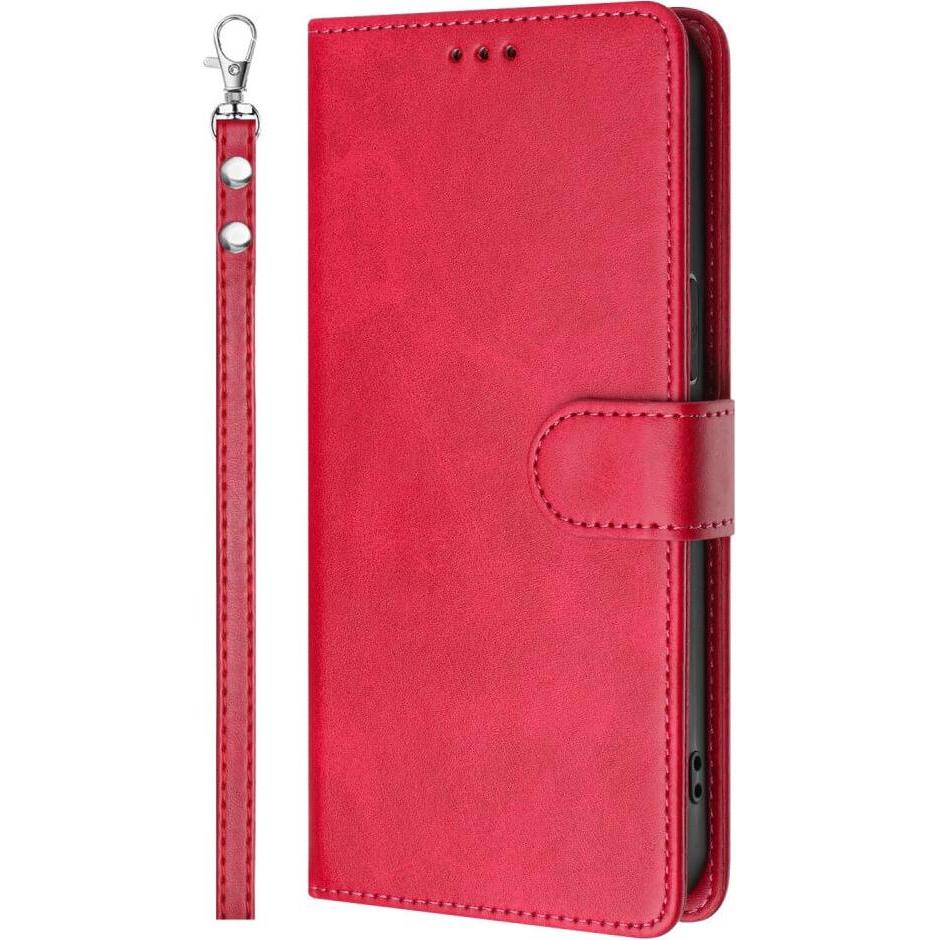 Cover-Discount Galaxy A16 - Ledertasche mit RFID Blocker (Samsung Galaxy A16 5G), Smartphone Hülle, Pink