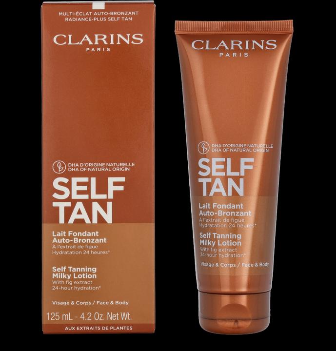 Actual product image Clarins Self-tanning milk (Self tanning gel, 125 ml)