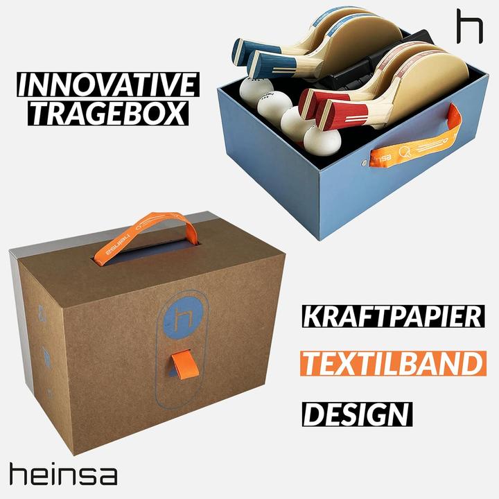 Image du produit Heinsa Set de raquettes de ping-pong