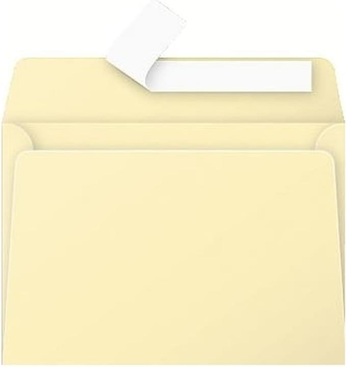 Actual product image Clairefontaine Envelope Pollen Envelope size: DIN C6 Dimensions: 162 x 114 mm (W x H) (20 x)