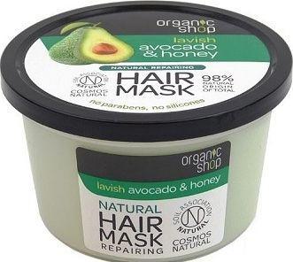 Actual product image Organic Shop Honey Avocado Hair Mask, 250 ml (250 ml)