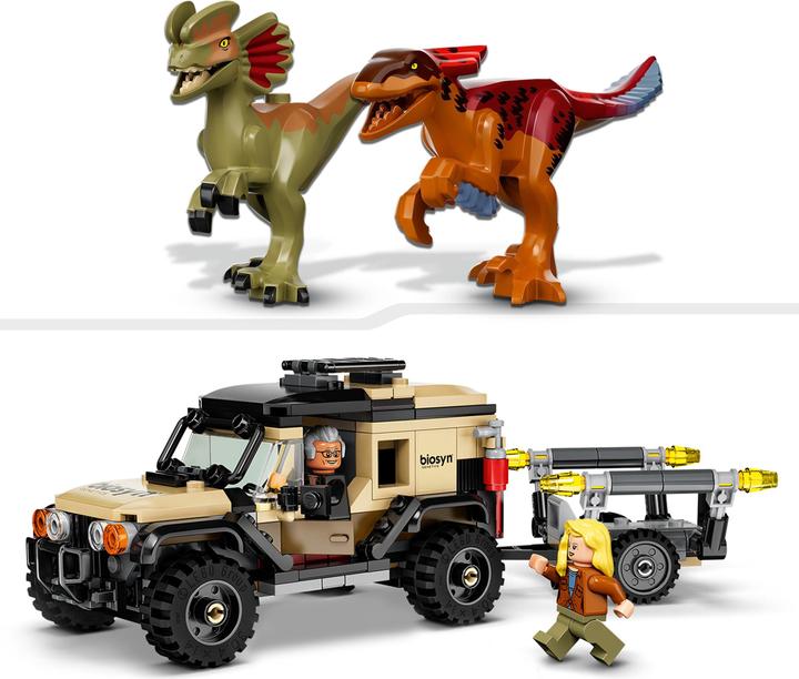 Actual product image LEGO Pyroraptor & Dilophosaurus Transport (76951, LEGO Jurassic World, LEGO Rare Sets)