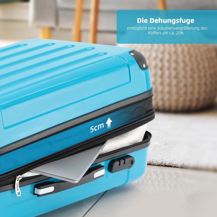Produktbild Beibye Hartschalenkoffer 2048 mit Zwillingsrollen (45 l)