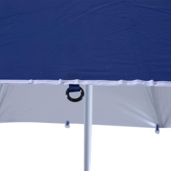 Actual product image Outsunny Beach Umbrella and Beach Tent 2 in 1 (2.10 m)