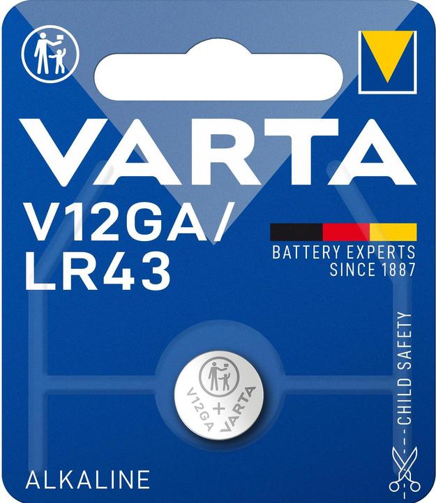 Actual product image Varta Electronics Alkaline (1 pcs., LR43, 80 mAh)