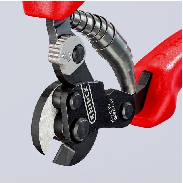 Productafbeelding Knipex Staalkabelschaar ook voor staaldraad met hoge sterkte 95 62 160 (160 mm)