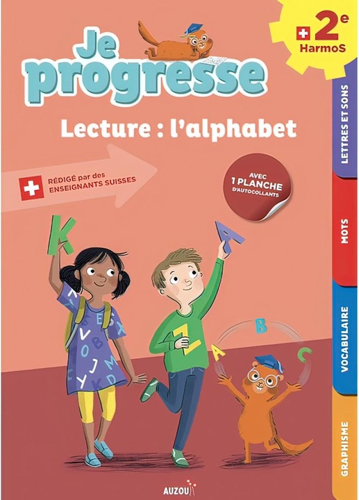 Image du produit Je progresse 2e harmos - Lecture : l'alphabet - Nouvelle édition (Français, Collectif, 2025)