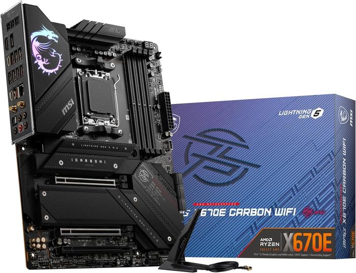 Produktbild MSI MPG X670E CARBON WIFI (AM5, AMD X670E, ATX)