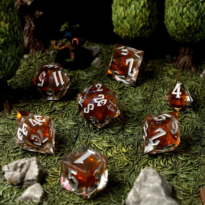 Produktbild Glass Staff Phantasm Fluxcore RPG Dice Set