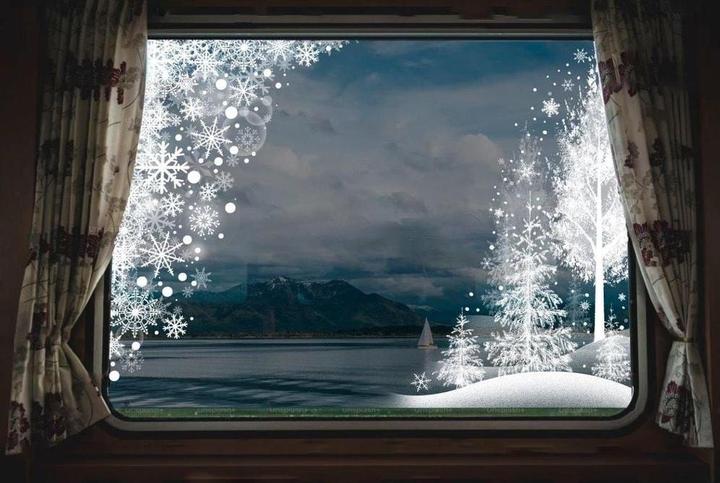 Actual product image GuGus Deko Fensterfolie Schneeflocken