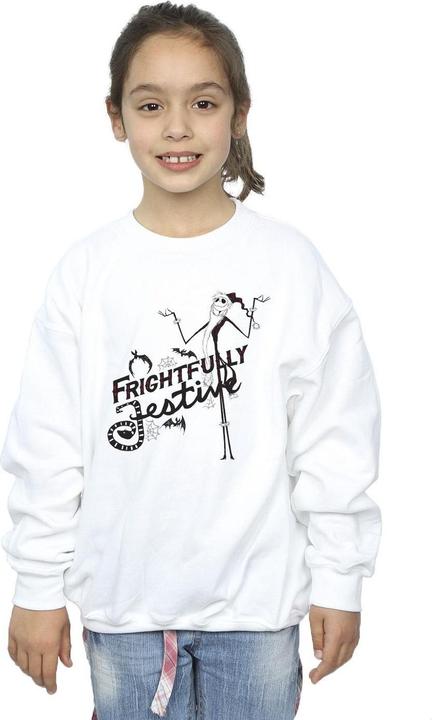 Produktbild Disney The Nightmare Before Christmas Frightfully Festive Sweatshirt Mädchen (140, 146)