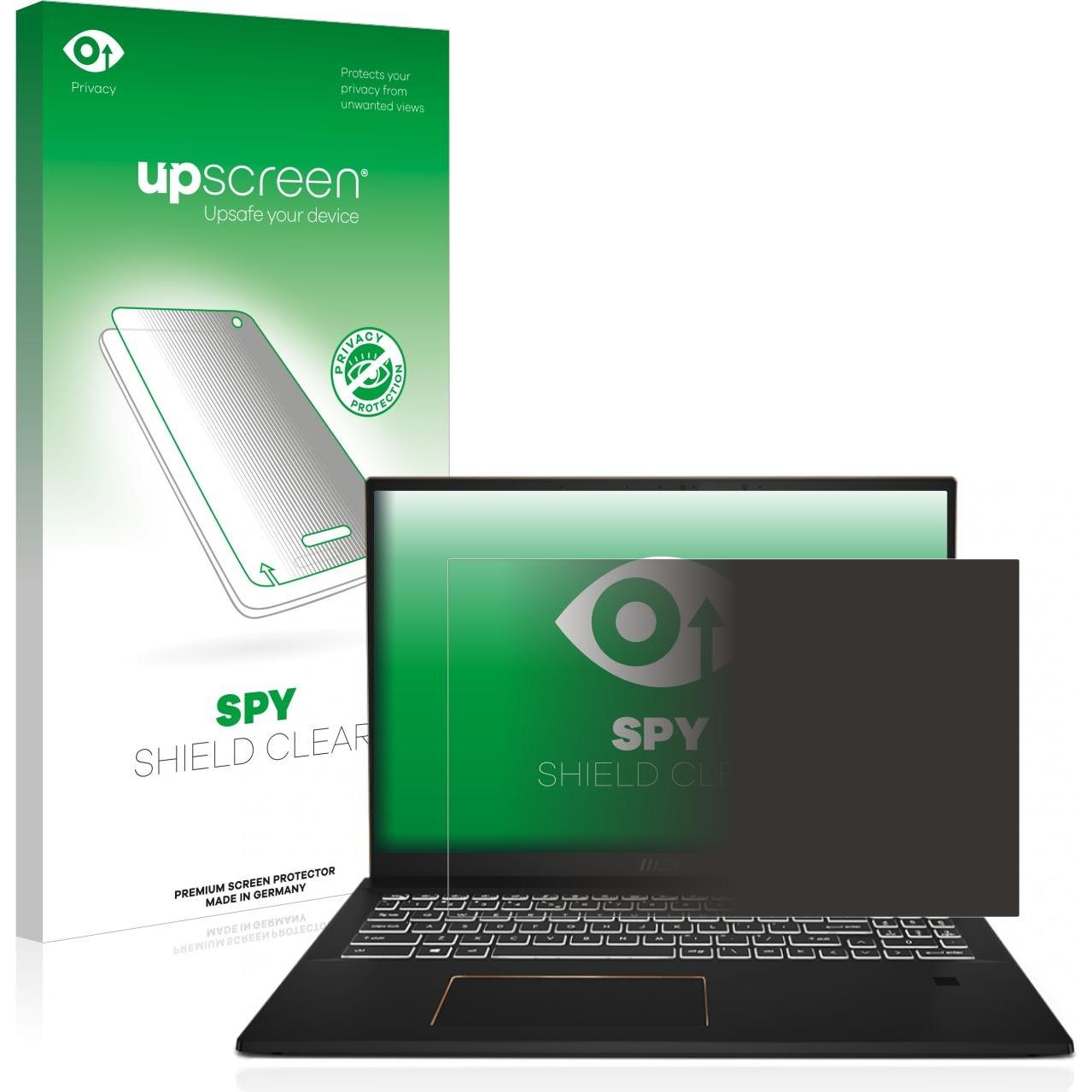 upscreen Spy Shield Blickschutzfolie (16"), Notebook Schutzfolie