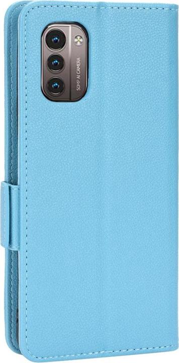 Actual product image Cover-Discount Nokia G11 / G21 - Stand Flip Case Cover light blue (Nokia G11, Nokia G21)