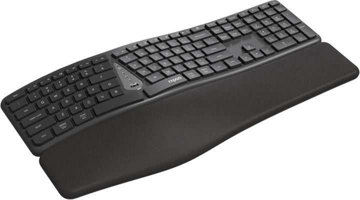 Image du produit Rapoo Clavier ergonomique E8810M (Suisse (QWERTZ), Sans fil)