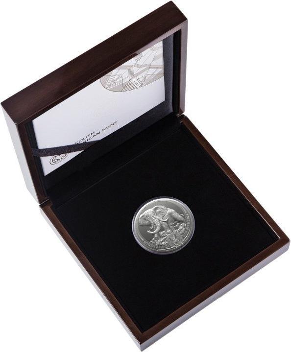 Produktbild South Africa Mint Silber Elefant 5 oz PP - Big Five Serie III - 2024 (999, 2024)