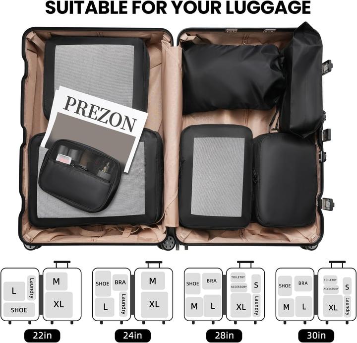 Produktbild Prezon 8-teiliges Packwürfel-Set