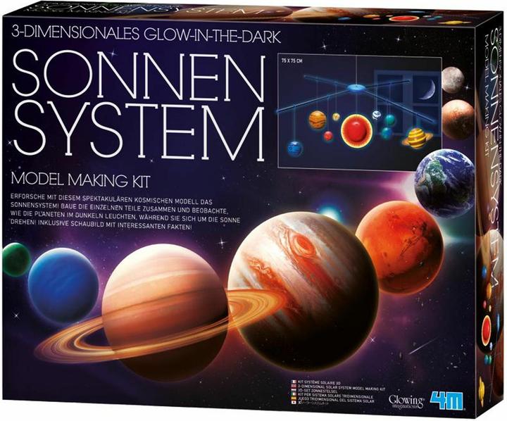 Actual product image 4M Solar system model set
