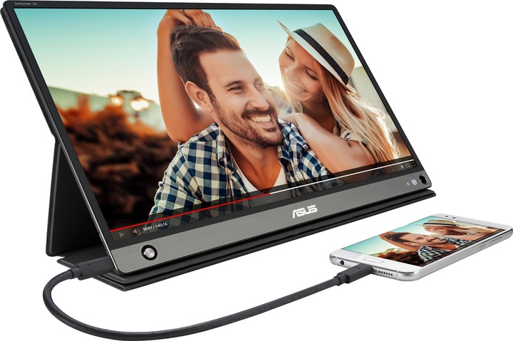 Actual product image ASUS ZenScreen Go MB16AHP (1920 x 1080 pixels, 15.60")
