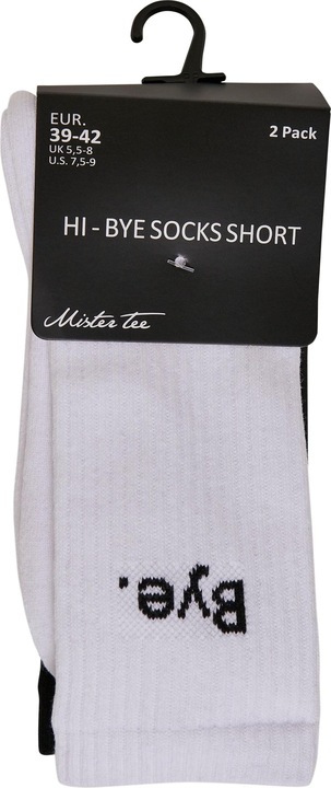 Actual product image Mister Tee HI - Bye Socks short 2-Pack (pack of 2, 47 - 50)