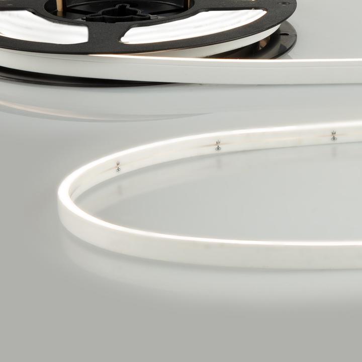 Produktbild Isoled LED NEON940 Flexband B04H08, 24V DC, 10W, IP67, 4000K, 5m Rolle, 180 LED/m, inkl. Montageclip (500 cm)