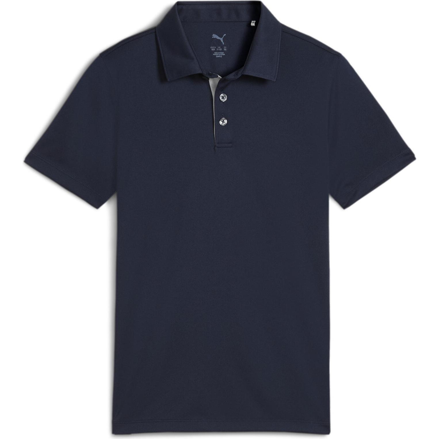 Puma, Jungen, Shirt, Boys Pure 2.0 Polo, Blau, (152)